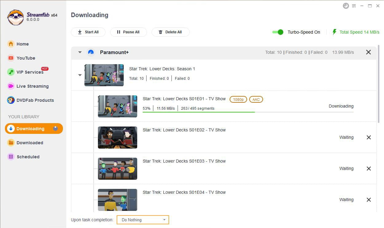paramount plus error code 3205:Bonus: How to Download Your Favorite Shows from Paramount Plus?