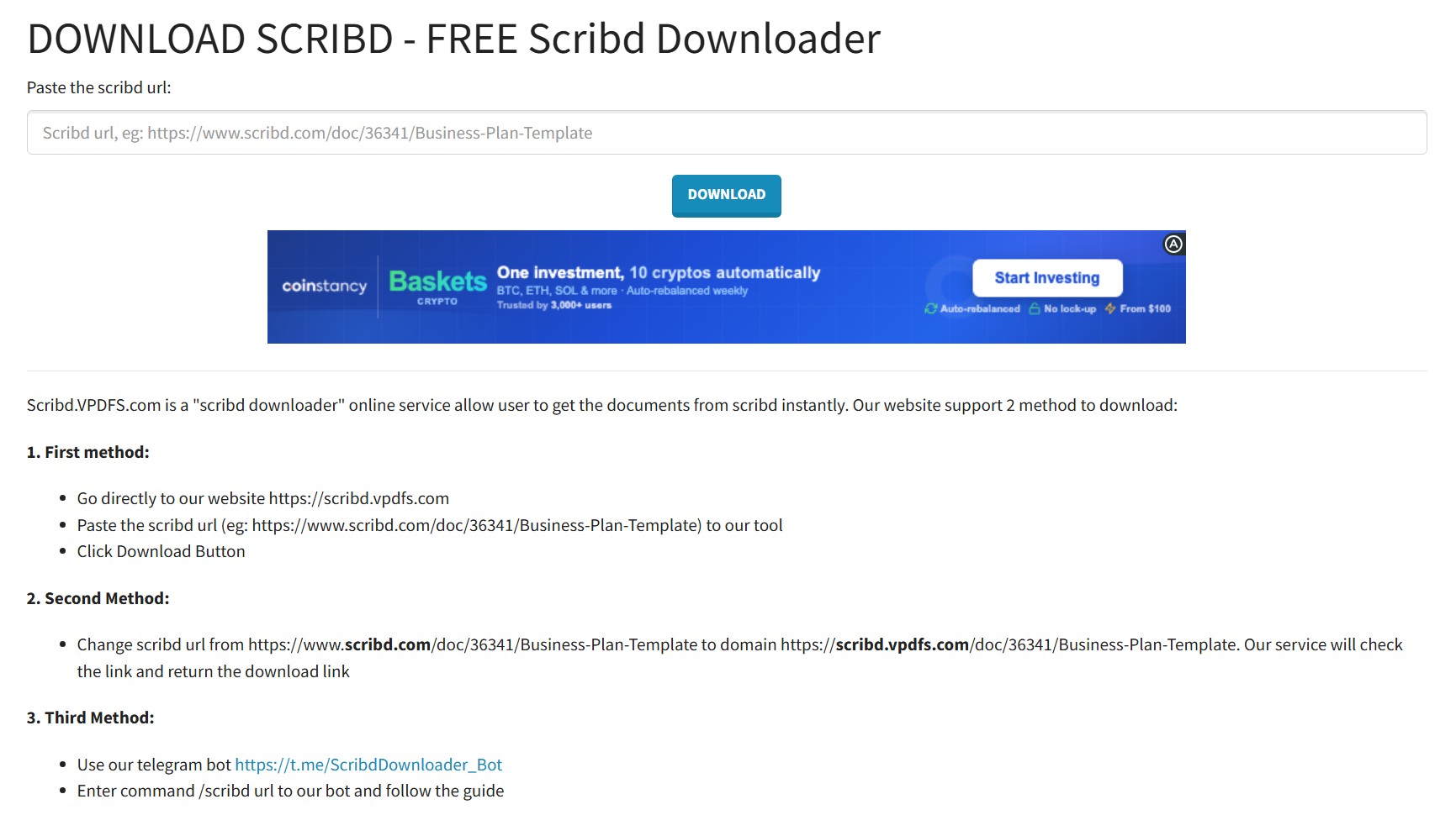 8 meilleurs téléchargeurs Scribd gratuits en 2026 : scribd.vpdfs.com