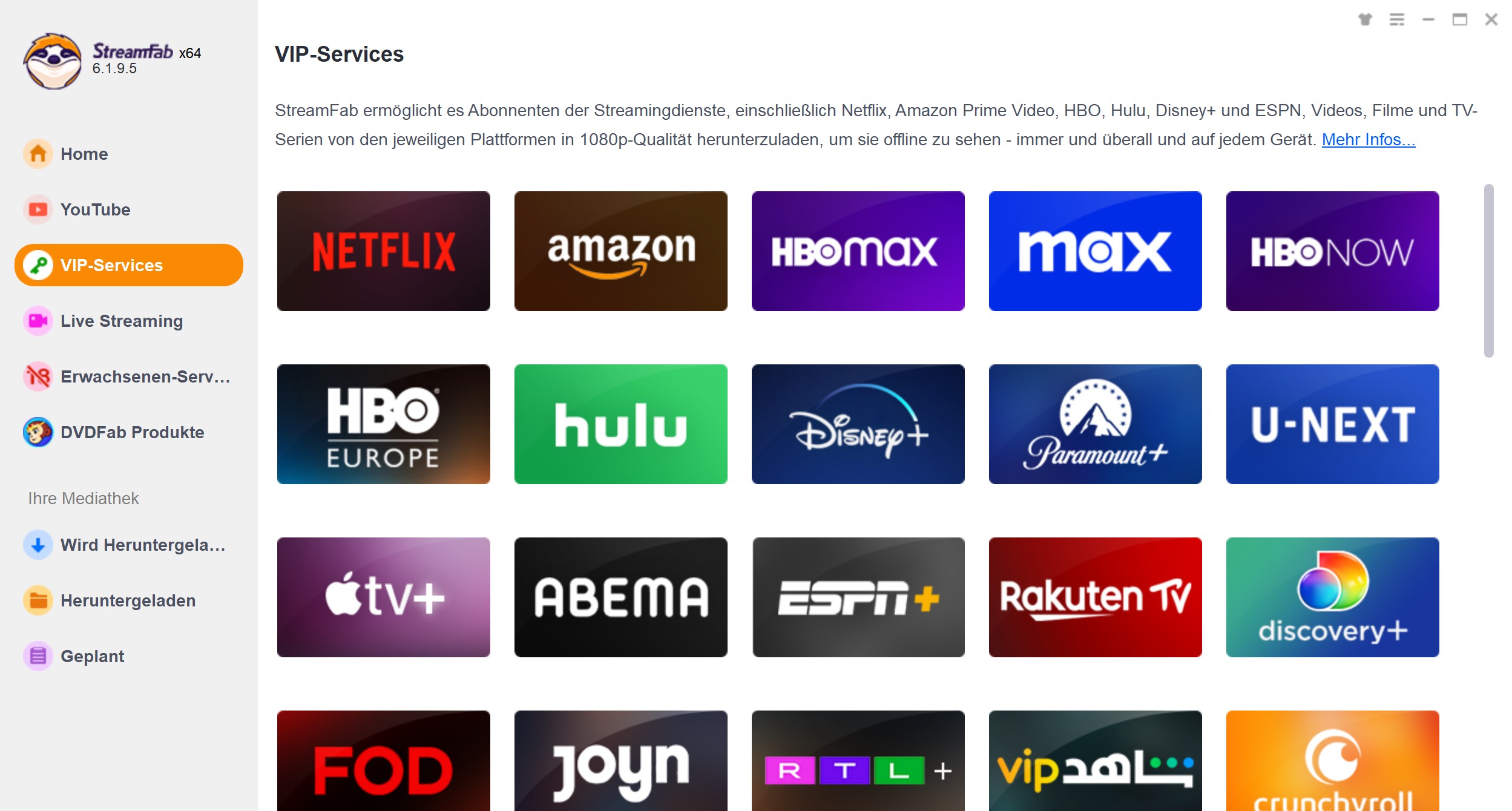 So verwenden Sie StreamFab Netflix Downloader