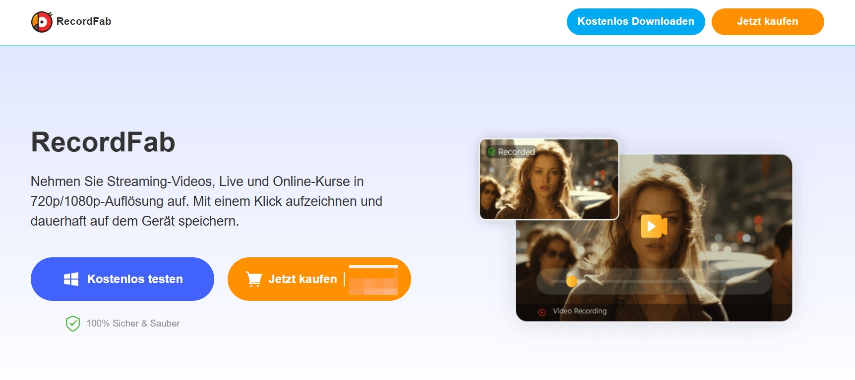 RecordFab: Beste Auswahl zum Netflix Aufnehmen für PC