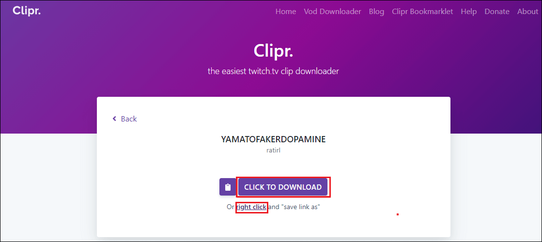 オンラインツールを使ってTwitchをダウンロードする方法