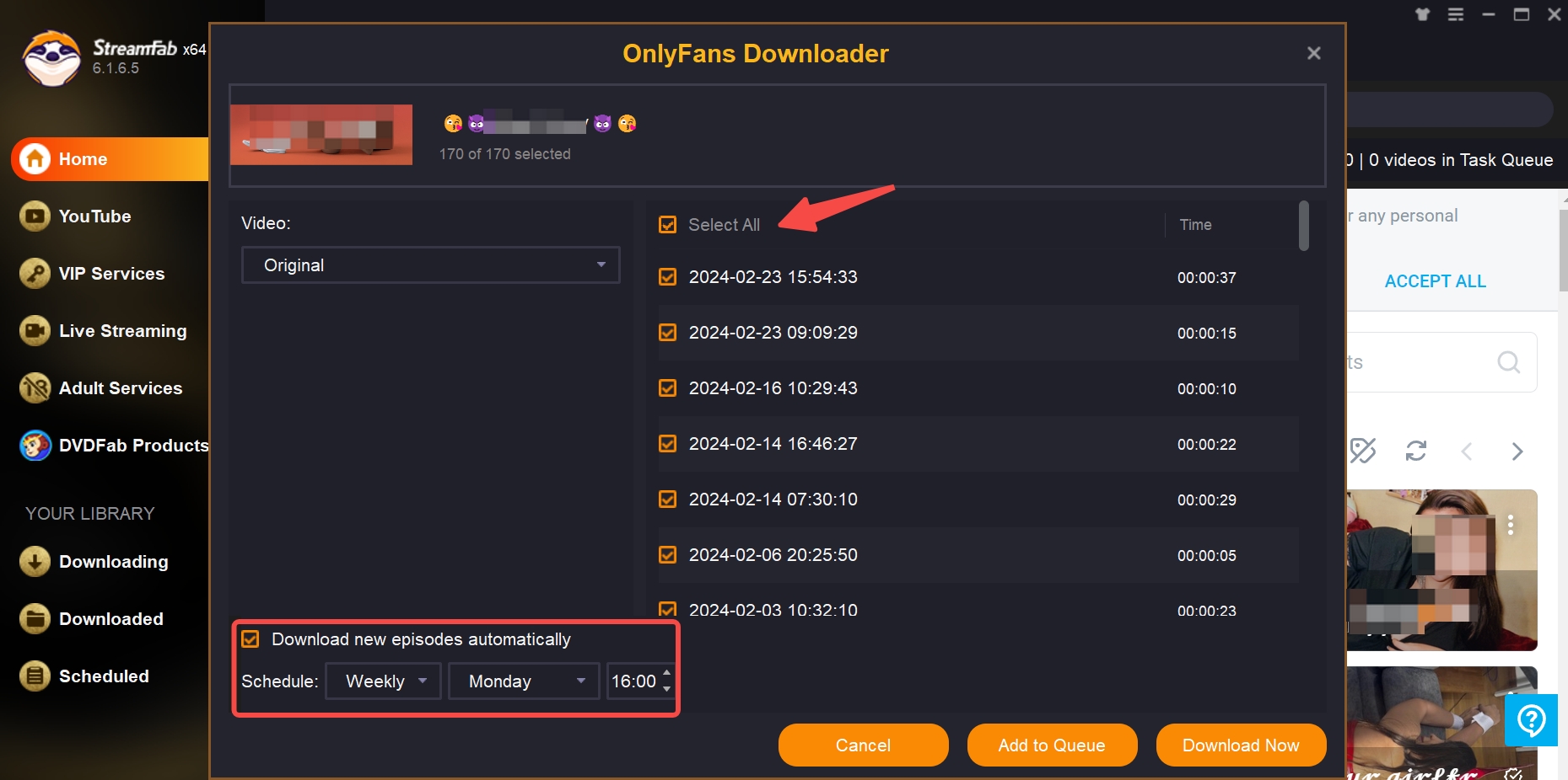 Comment sauvegarder le contenu OnlyFans avec StreamFab.