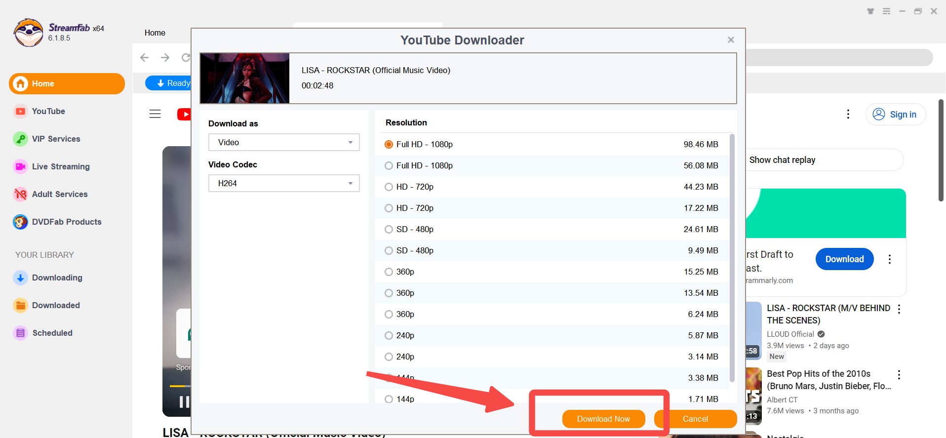 winx youtube review: alternative step 2