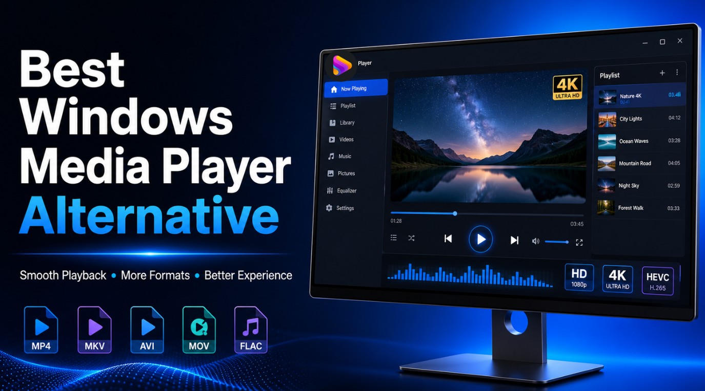 Best Windows Media Player Alternative in 2026: Top Picks Tested