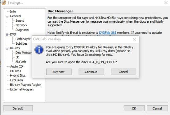 藍光光碟軟體 Windows 10