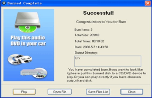 audio dvd brennen