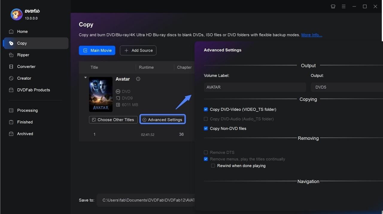 how to copy a dvd on a mac using DVDFab DVD Copy?
