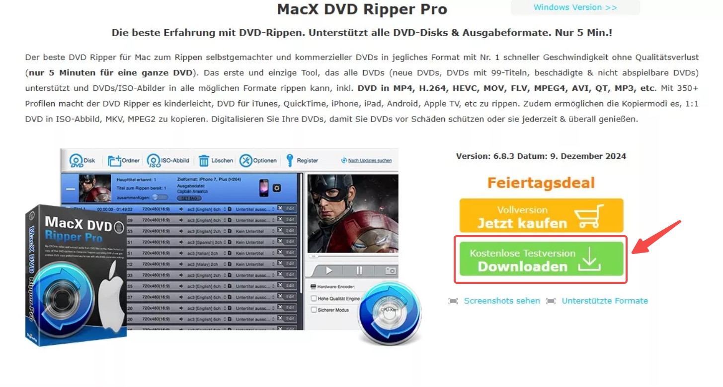  MacX DVD Ripper Pro free download