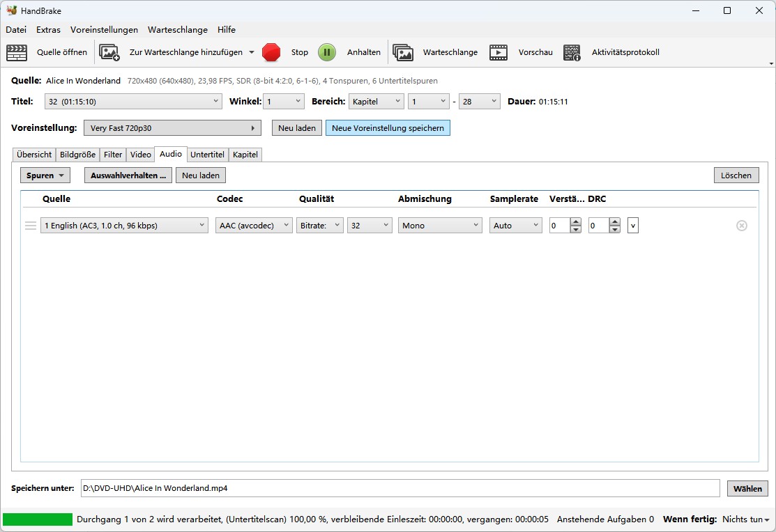 open source dvd ripper: Handbrake