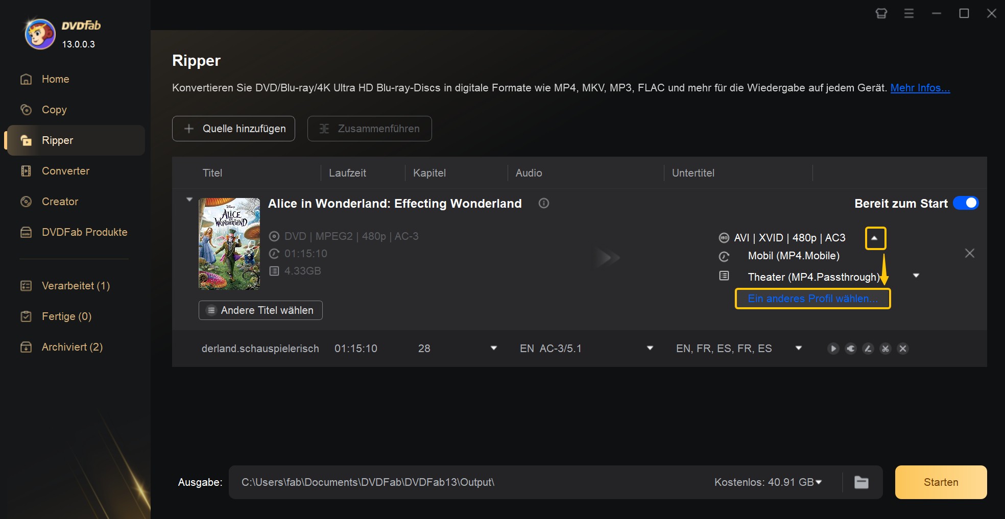 So rippen Sie DVDs trotz Kratzern mit dem DVDFab