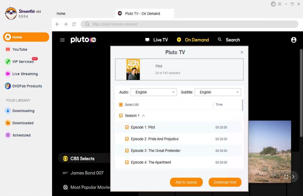 pluto tv not working: download Pluto TV content