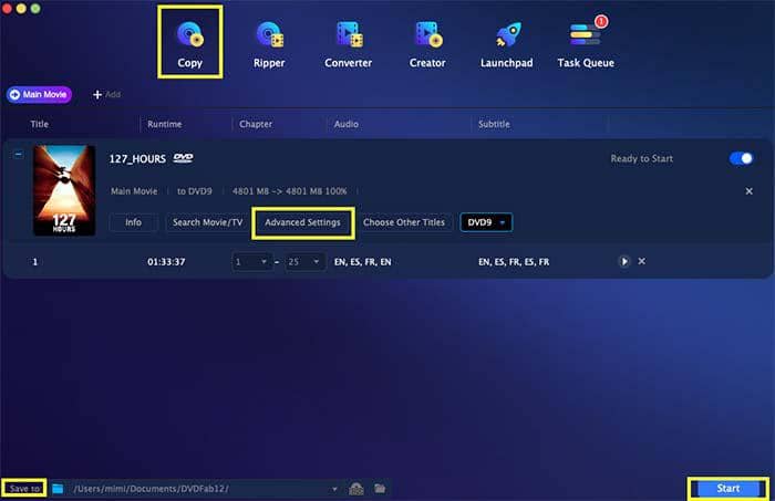 How to copy DVD to computer with DVDFab DVD Copy