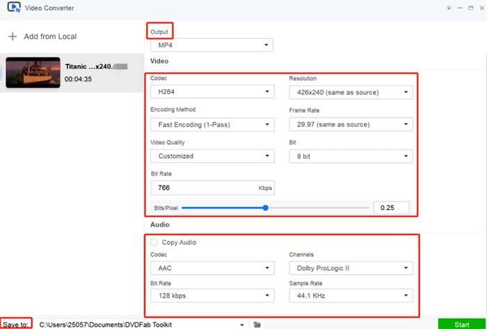 Comment éditer des fichier MKV gratuitement avec les meilleurs éditeurs MKV:DVDFab Toolkit (Windows)