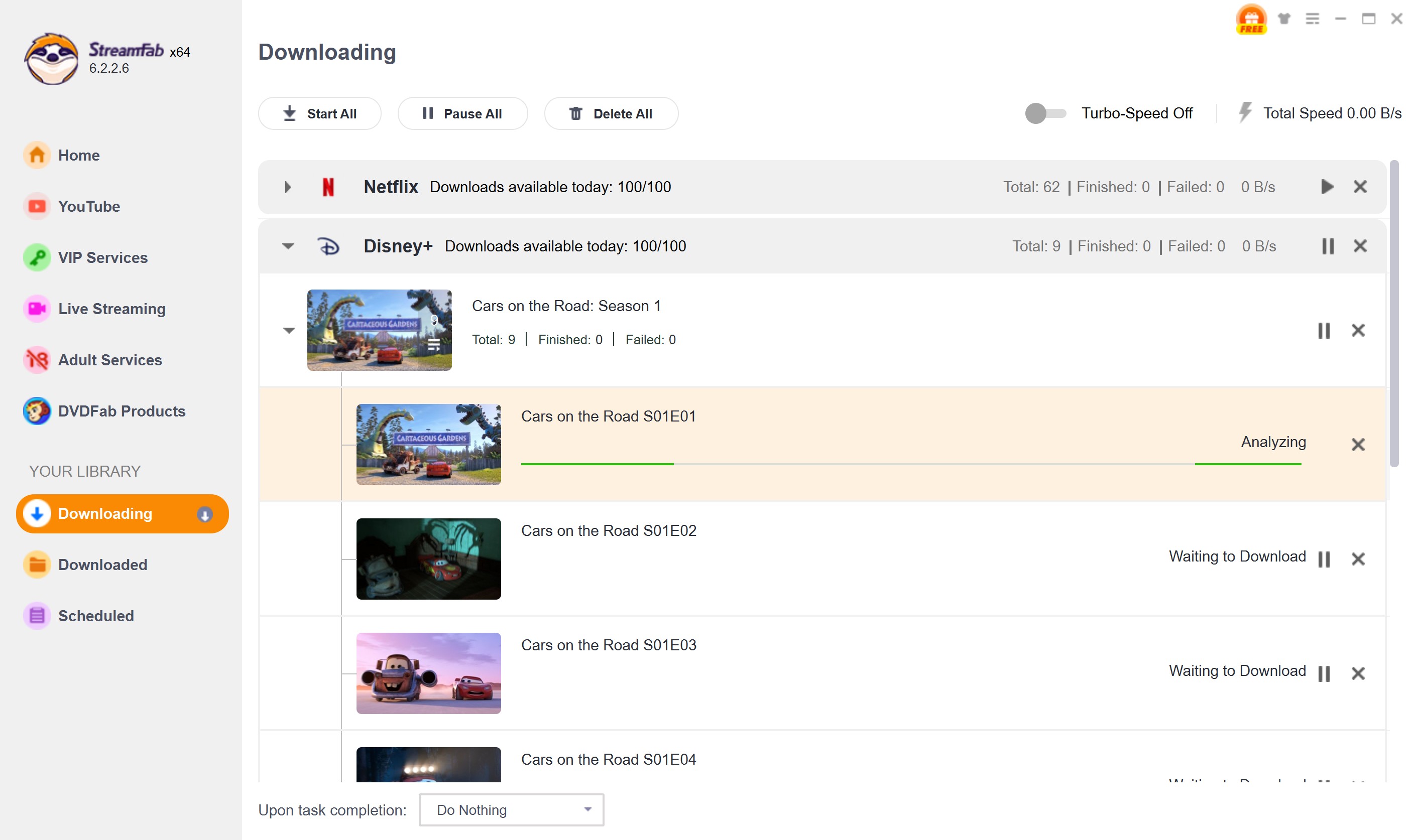 how to watch cartoon offline with StreamFab