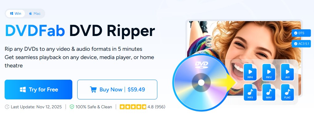 dvd copying software review: DVDFab DVD Ripper