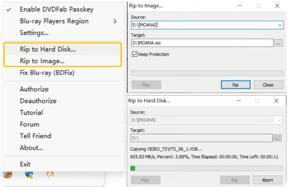 How to rip copyrighted DVD with Passkey for DVD
