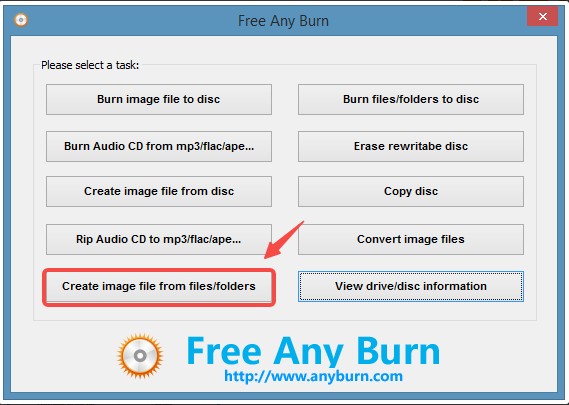 dvd in iso umwandeln mit AnyBurn