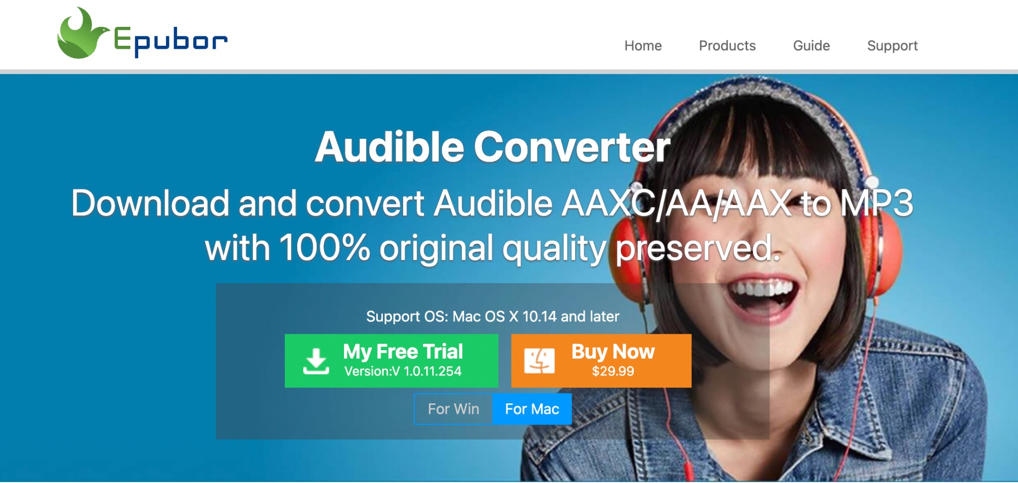 Revue de l'Epubor Audible Converter