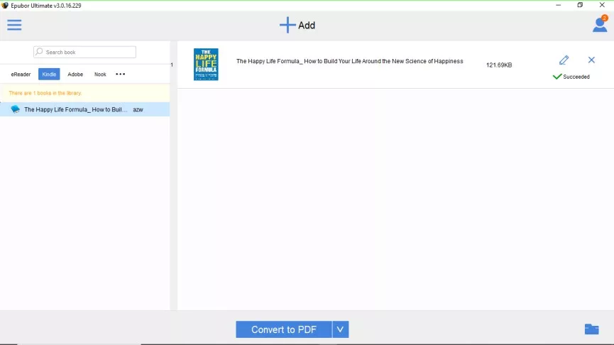 Comment retirer le DRM de Kindle avec Epubor Ultimate