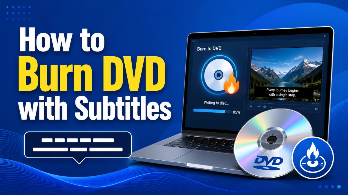 How to Burn DVD with Subtitles: Add SRT/ASS or Hardcode Captions