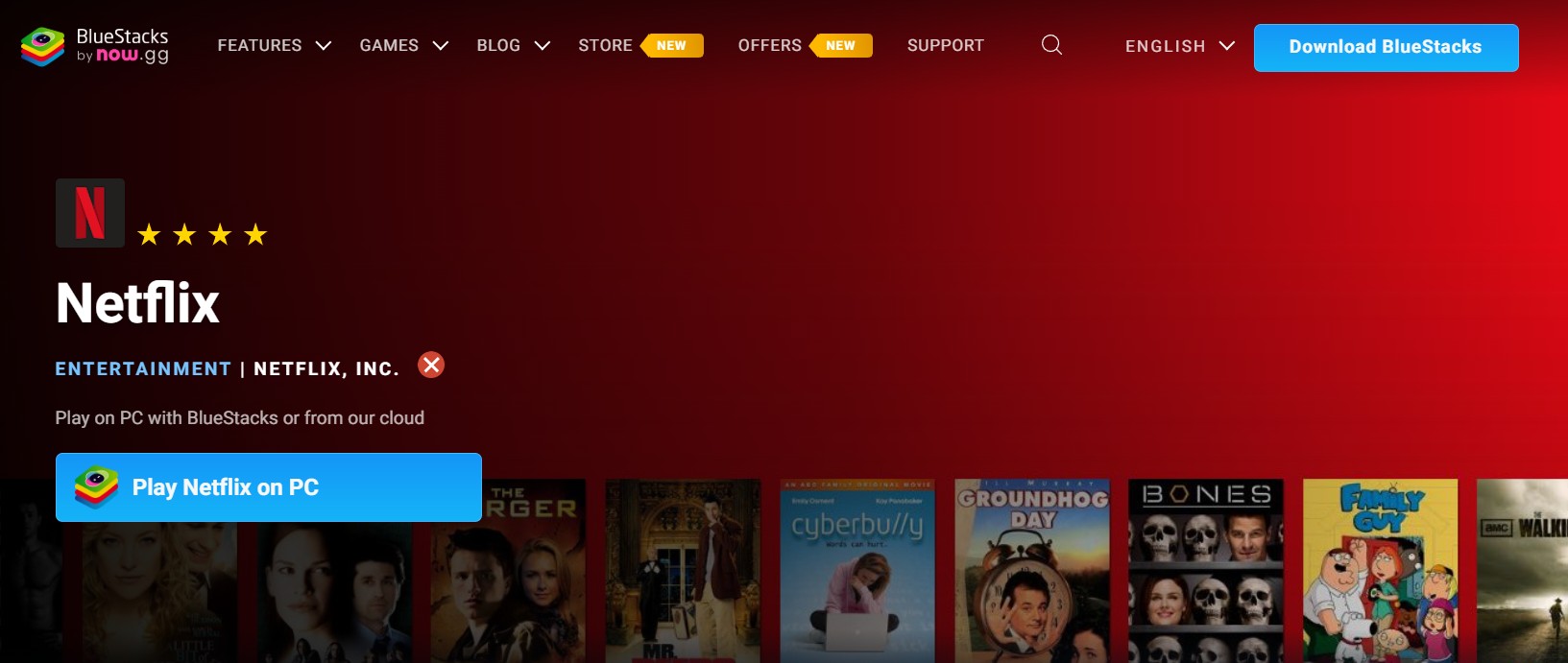 BlueStacks verwenden, um Netflix auf Mac herunterzuladen