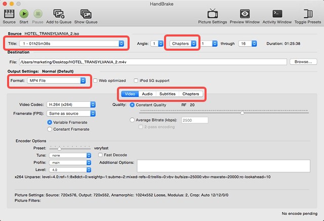 How to Rip DVD with HandBrake