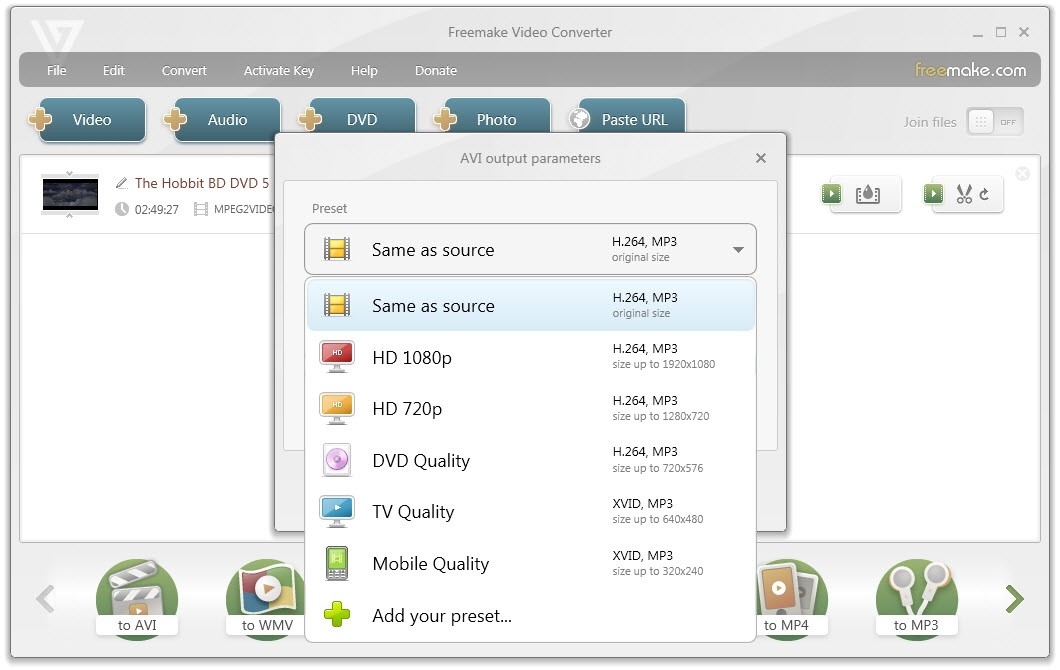 Open Source DVD Ripper: Freemake