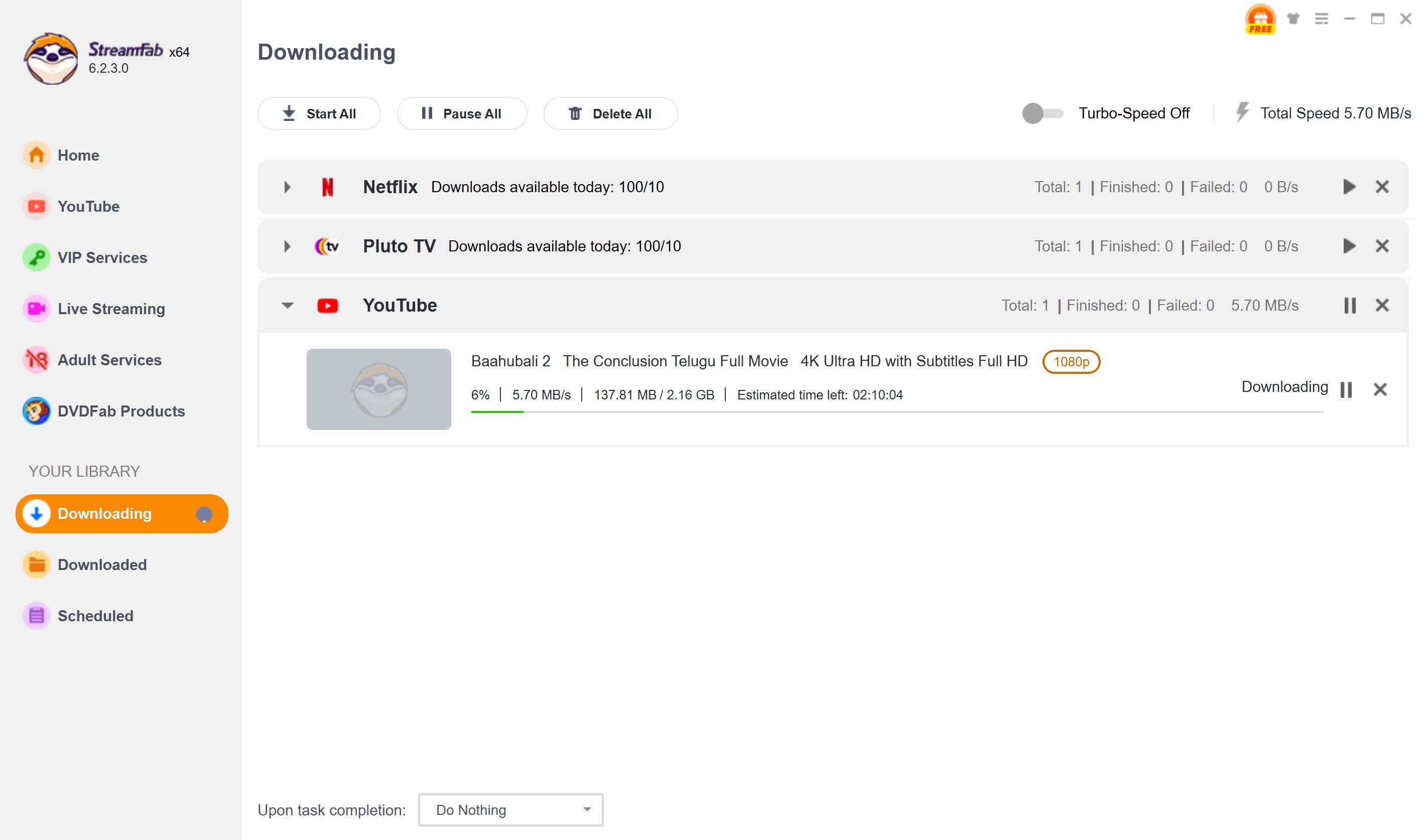 How to download the best Telugu movies on YouTube with StreamFab