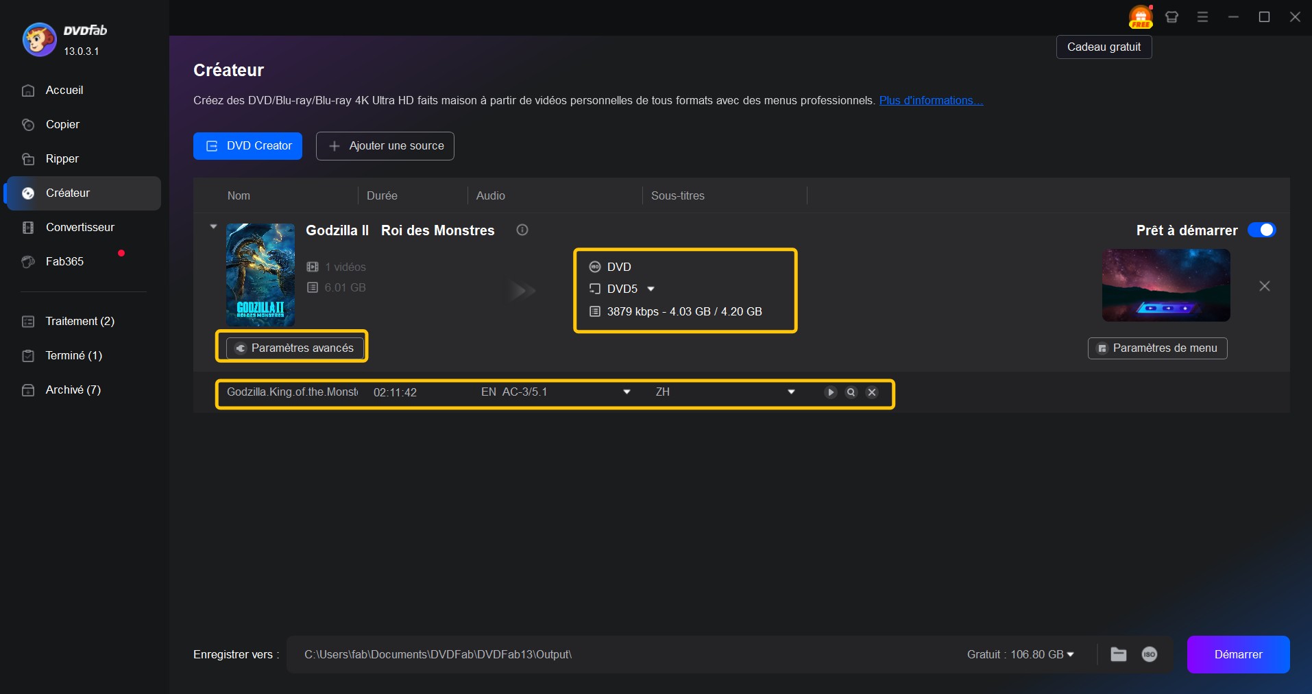 :DVDFab DVD Creator