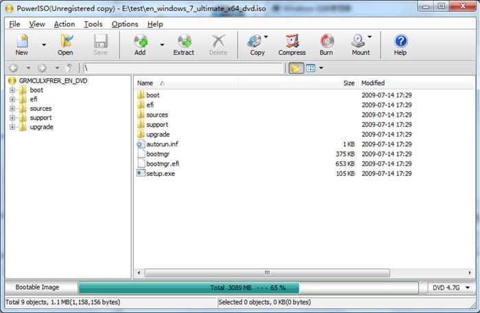 Le meilleur graveur ISO gratuit : 2.8 PowerISO