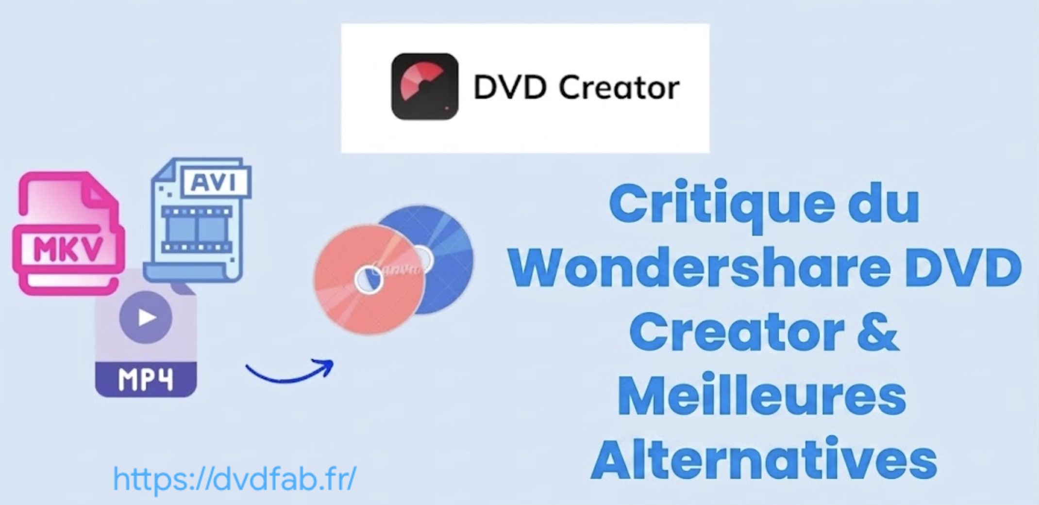 critique de wondershare dvd creator