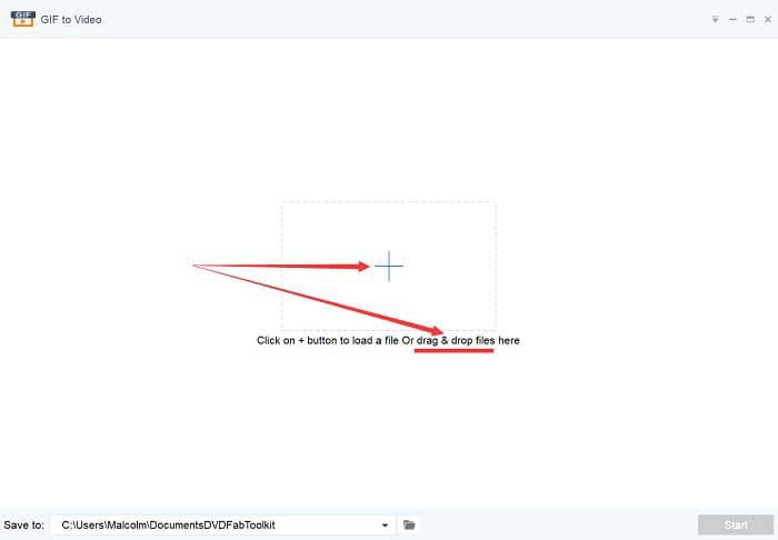 gif to mp4:1. Convert GIF to MP4 with DVDFab Toolkit 