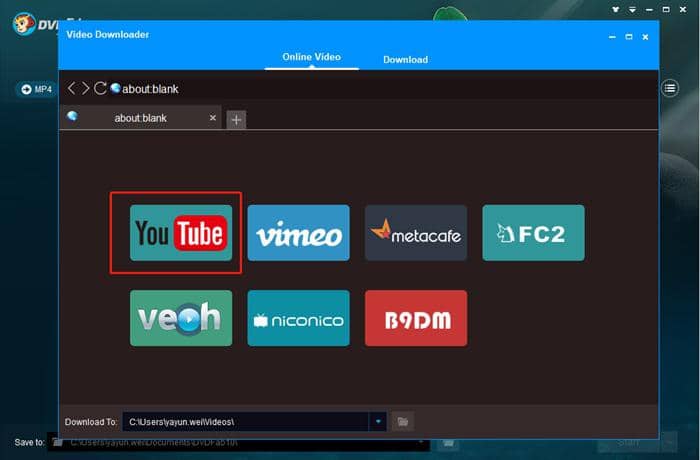Comment convertir gratuitement et facilement des vidéos YouTube:Comment convertir les vidéos de YouTube avec DVDFab Video Converter ?