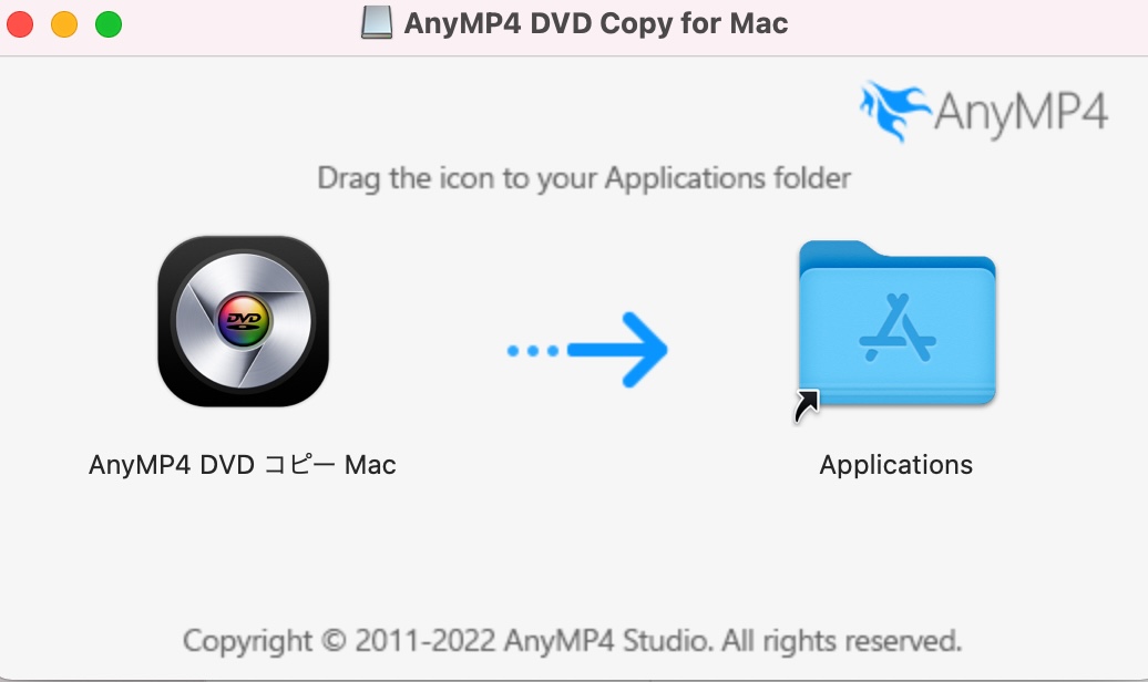 AnyMP4 DVD コピー