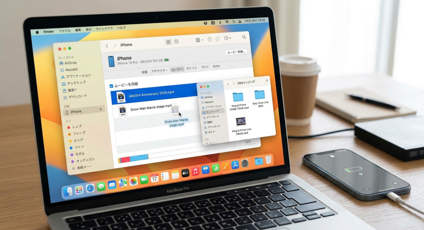 MacでジャニーズDVDをiPhoneに取り込む方法