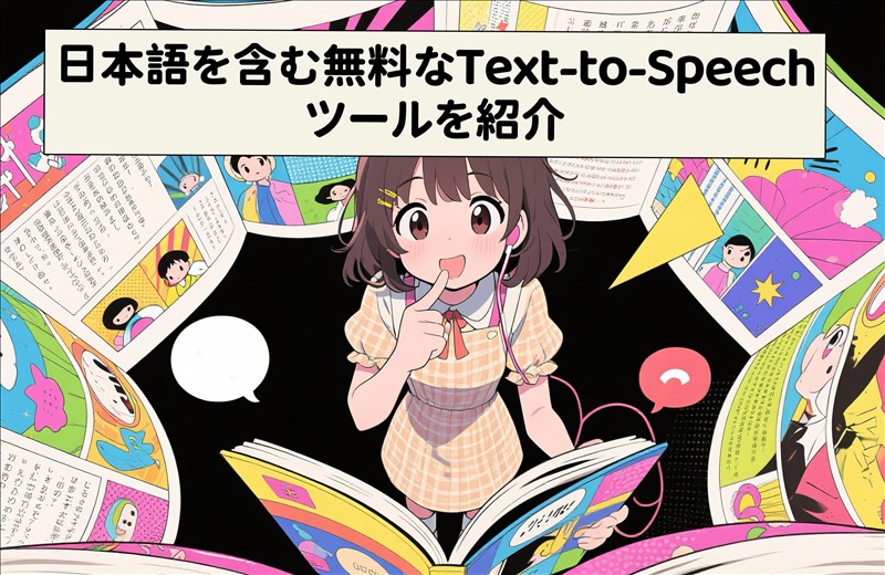 日本語対応の無料Text-to-Speechツールおすすめ4選