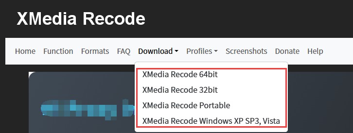 XMedia Recodeのダウンロード・インストール方法