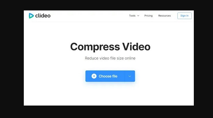 mov compressor:Clideo