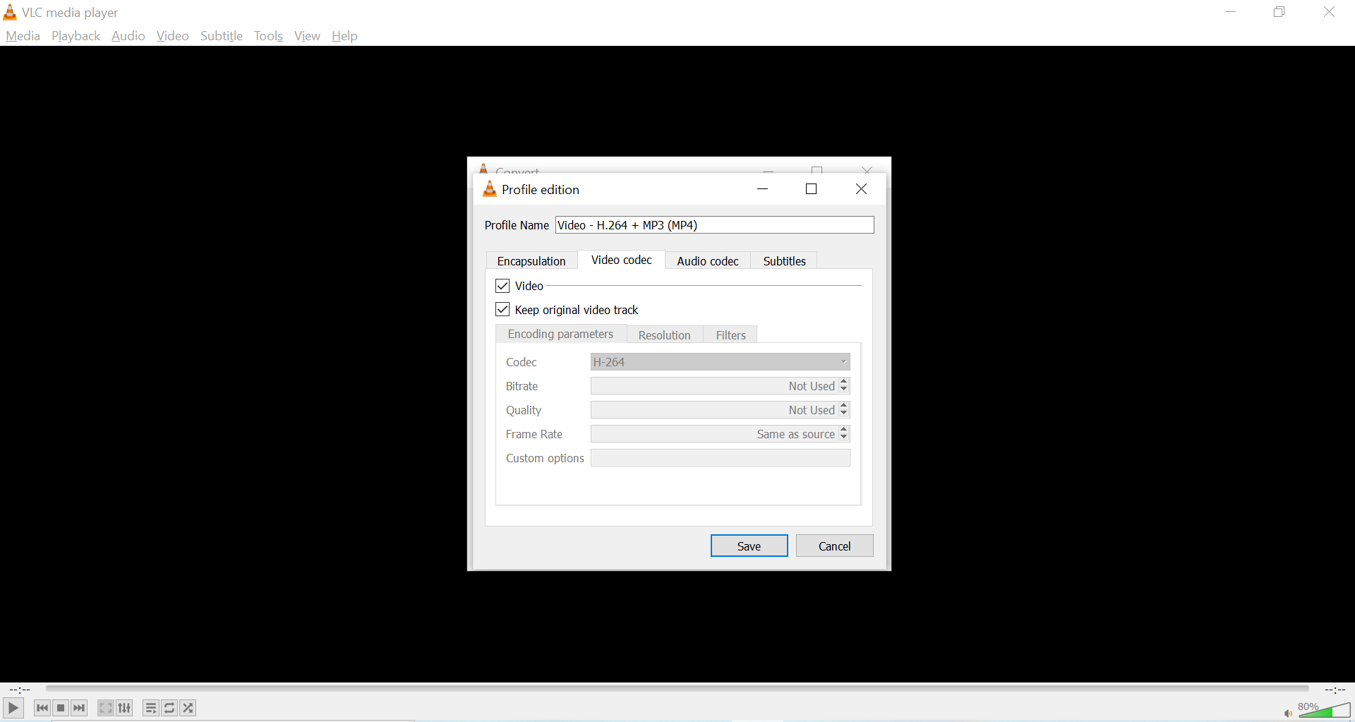 利用VLC將MKV轉檔為MP4