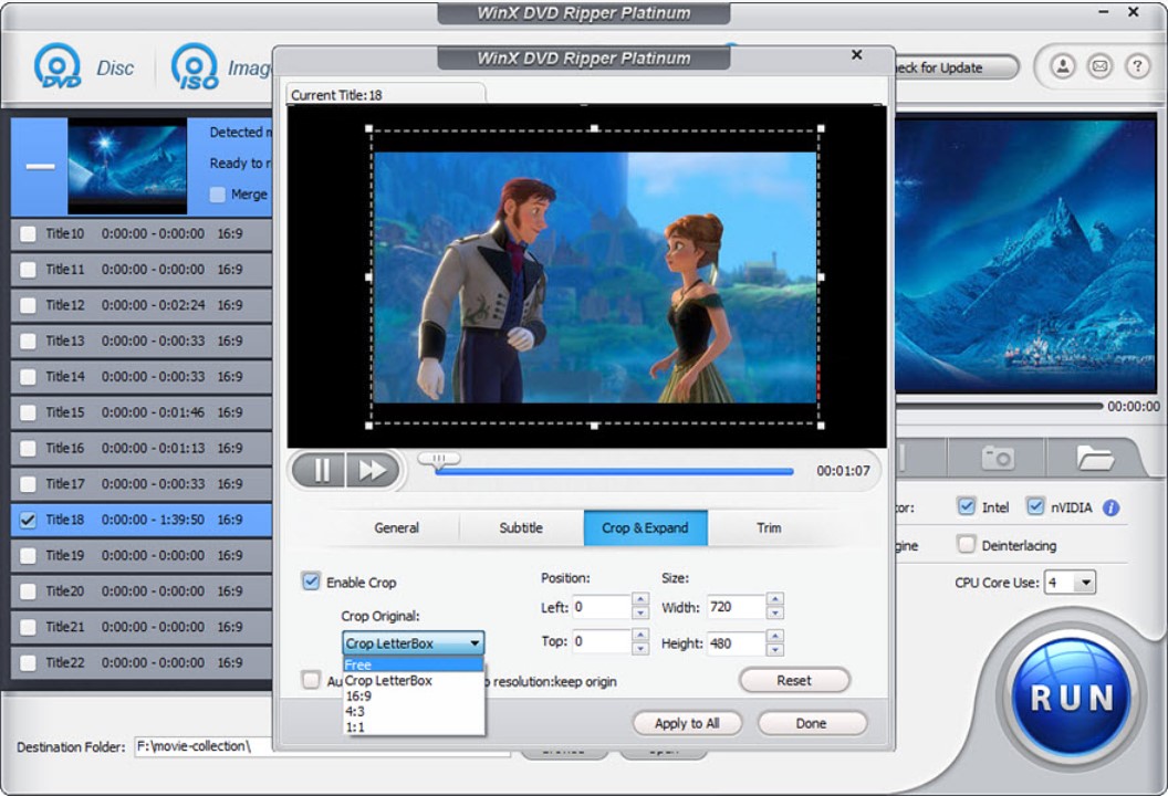 winxdvd:User Guide - How Can I Rip a DVD for Free