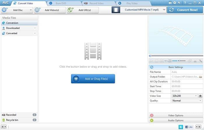 :4. 使用任何視頻轉檔器將GIF轉檔為MP4 - AVC