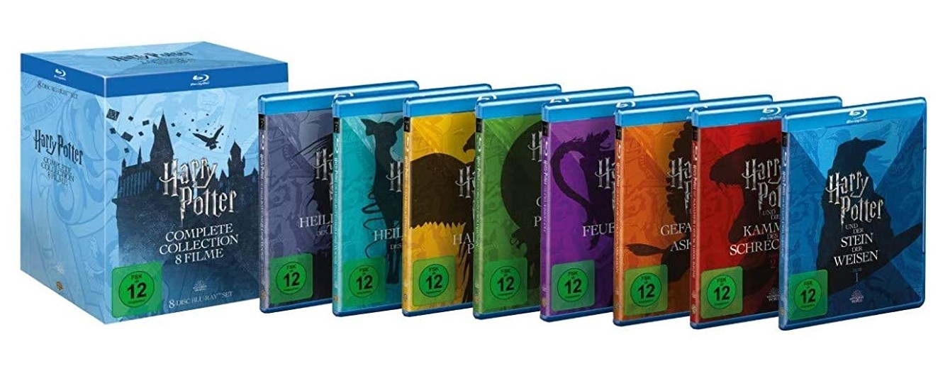 harry potter blu ray box