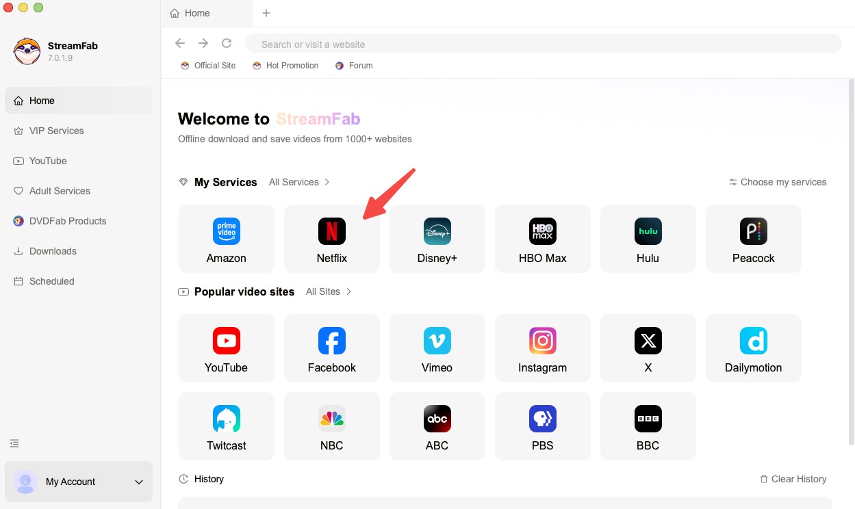Netflix Filme auf PC herunterladen mit StreamFab Batch-Modus