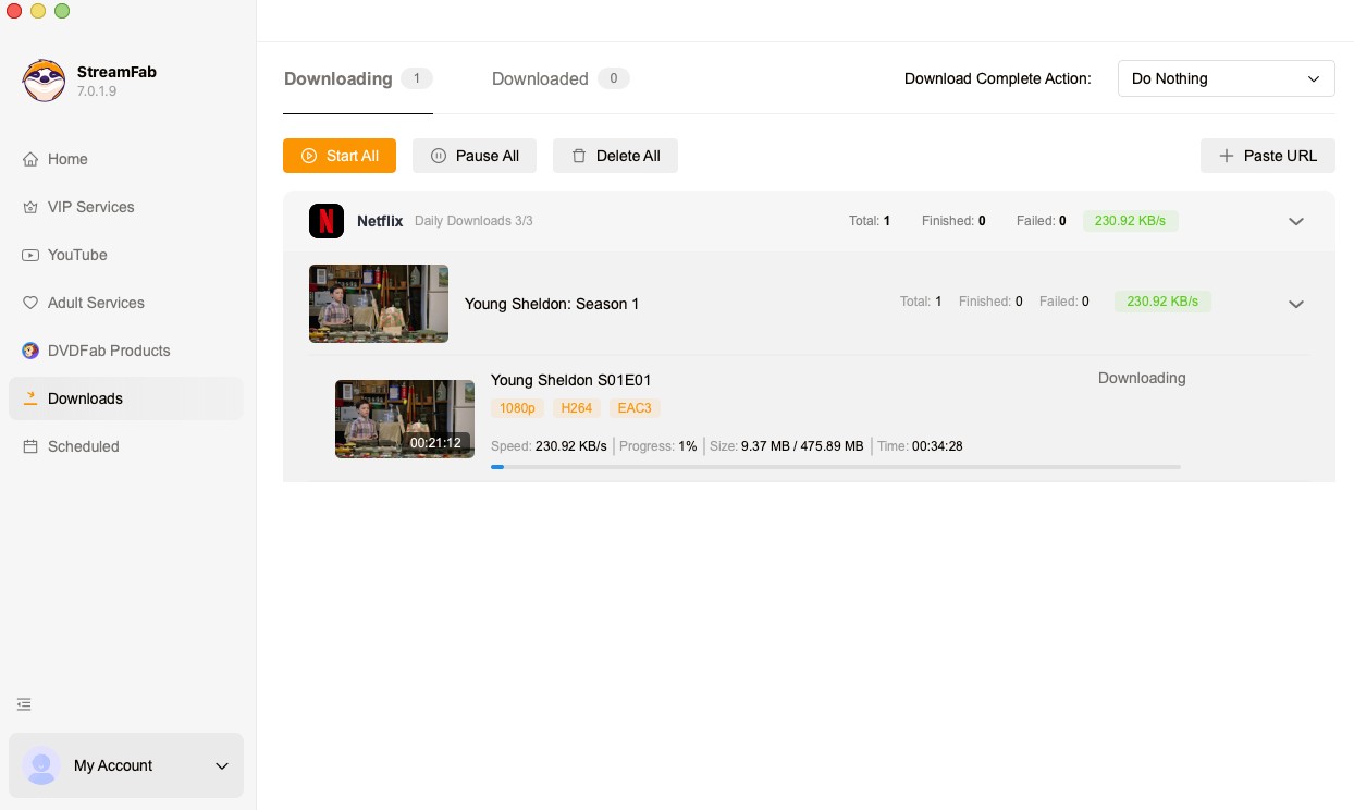 Schritt 6: Download starten