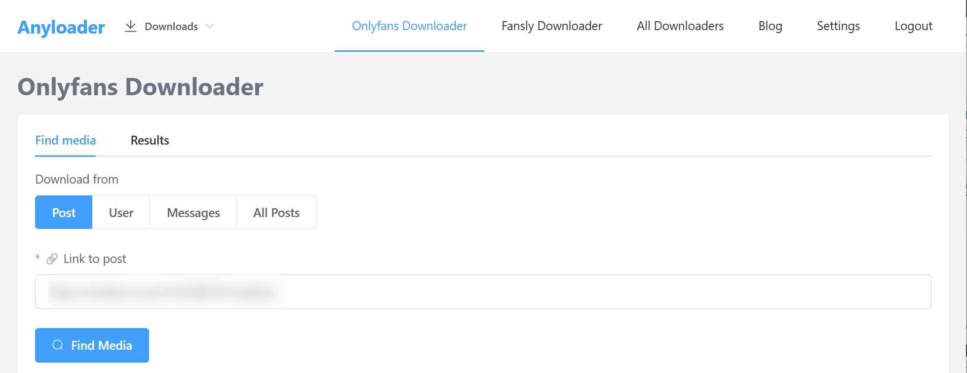Eines der besten OnlyFans-Download-Chrome-Erweiterungen: anyloader: free onlyfans downloader