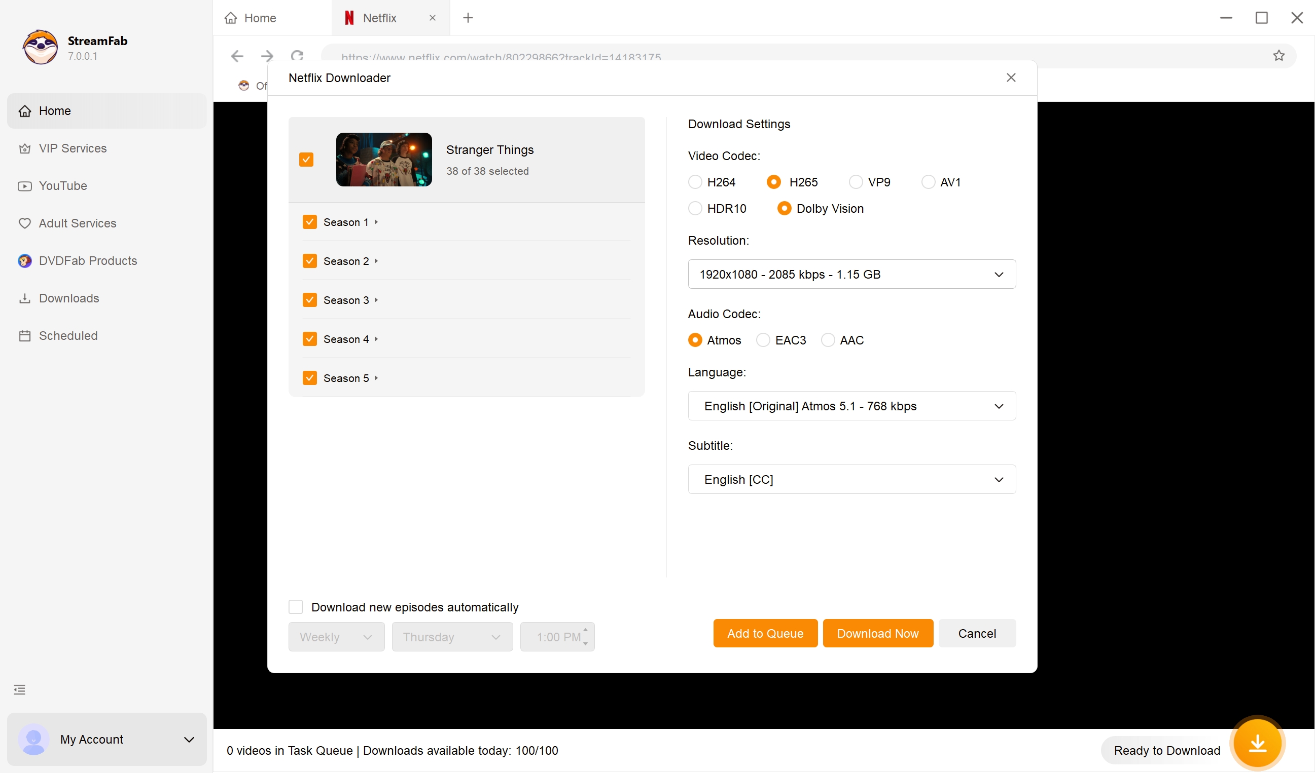 a guide image of how to use one of the best 4k video downloaders: streamfab