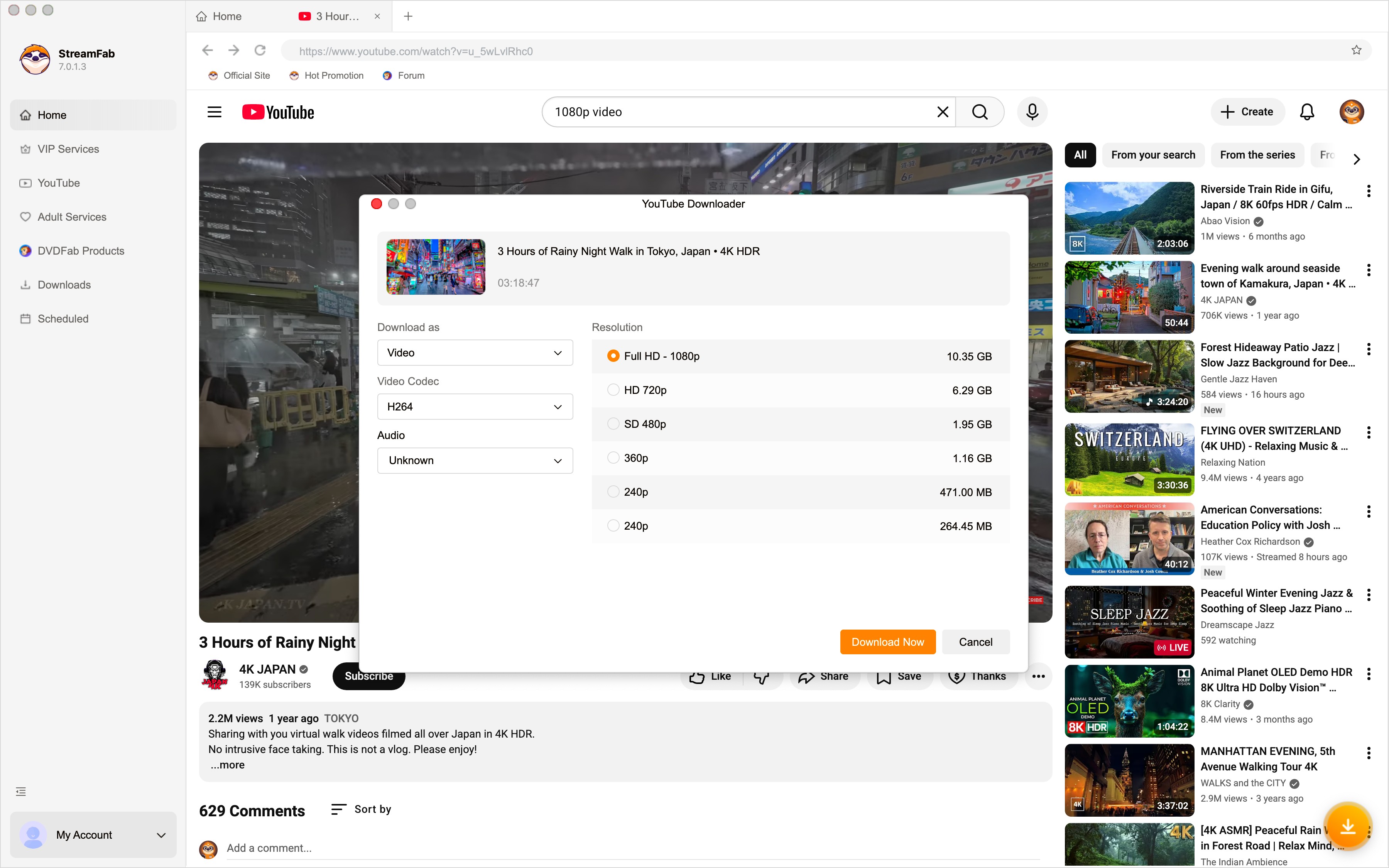Alternatives to YouTube Downloaders StreamFab