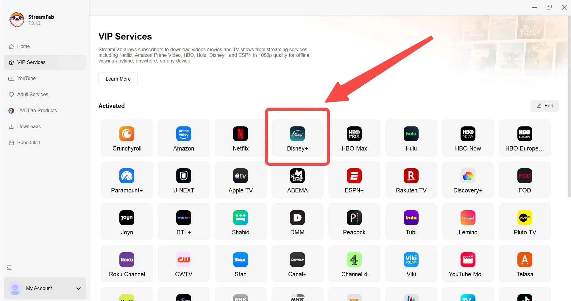 最佳 disney plus 下載器：streamfab