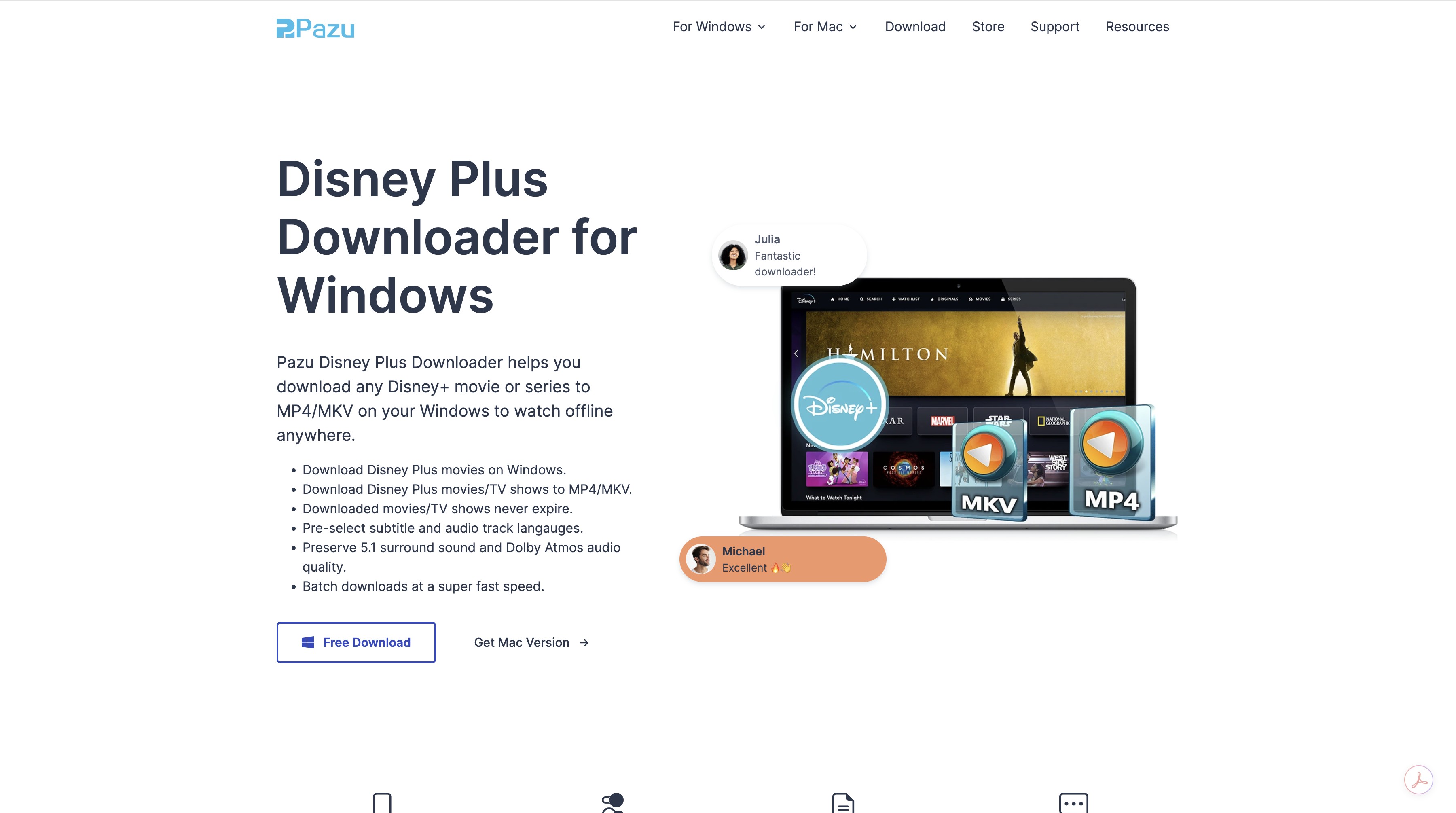 最佳 disney 下載器：Pazu Disney Plus Downloader