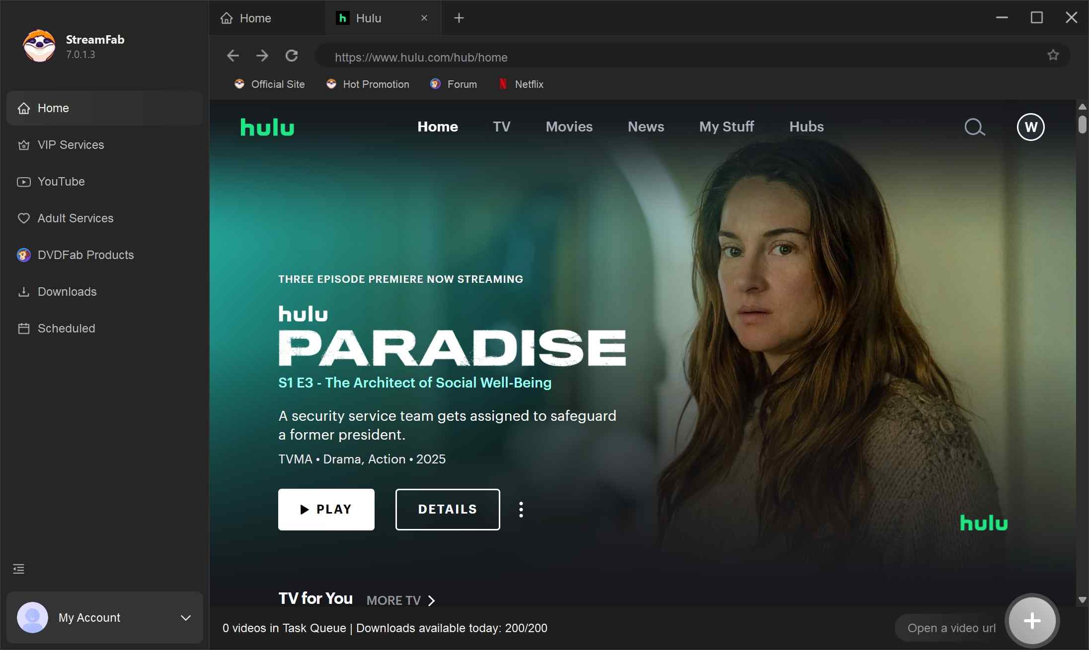 best hulu downloader review: how to use hulu downloader step 1